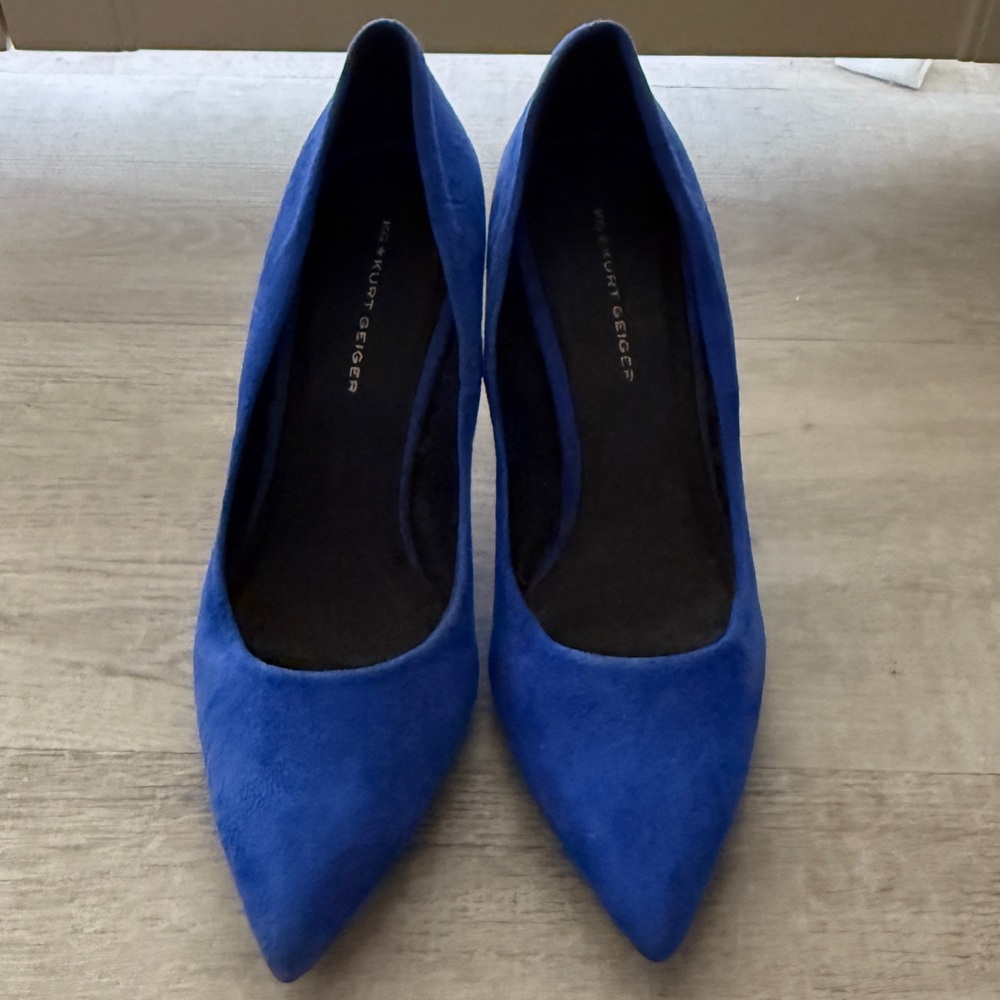 Kurt Geiger Vibrant Blue Heels